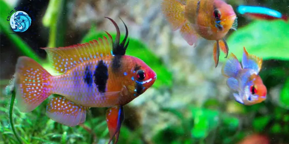 Khả năng nuôi ghép cá phượng hoàng với loài khác